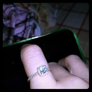 Rose gold pandora ring